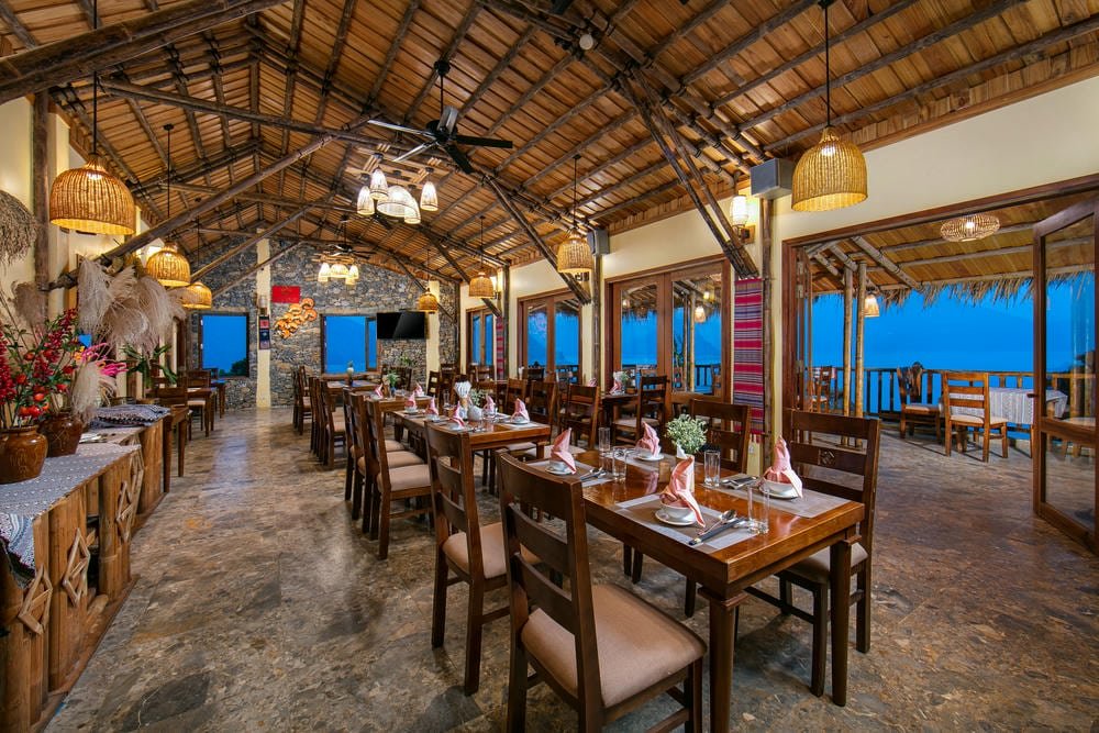 Bamboo Restaurant Mai Chau Hideaway Lake Resort Bamboo Restaurant Mai Chau Hideaway Lake Resort